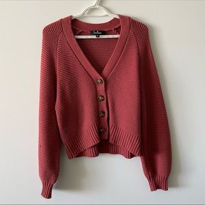 Cropped cardigan
